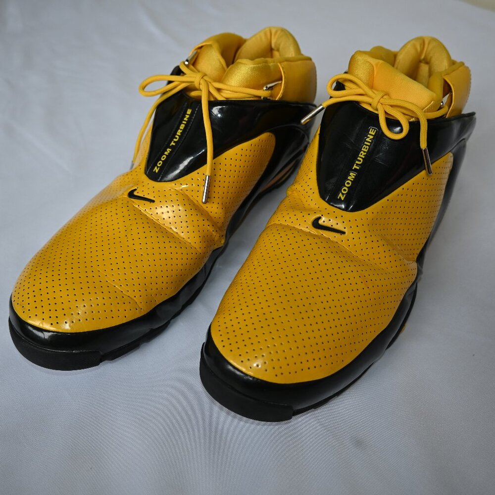 Men's Vintage Nike Flight Zoom Turbine Basketball Shoes Size US 18